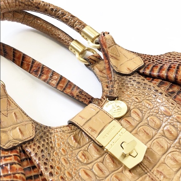 💝 Brahmin Toasted Almond Elisa Hobo Bag - Picture 3 of 8